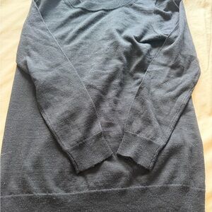 J. Crew Women's Black Crewneck Sweater